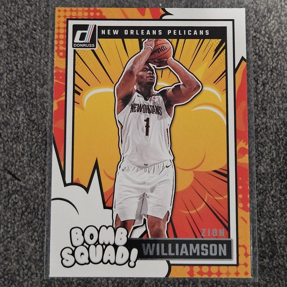 2024-25 Panini Donruss - Bomb Squad Zion Williamson #4 Pelicans